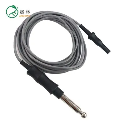 Reusable Laparoscopic Instrument Electrosurgical Connector Cable